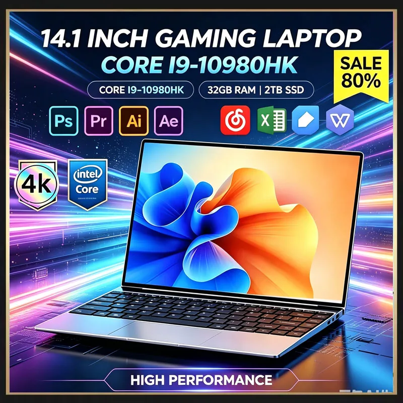 M.2 Ssd - Laptop Ultra Tipis 14,1 inci, Prosesor