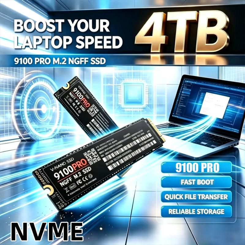Ssd 500Gb - 9100PRO M.2 2280 SSD Internal Portabel