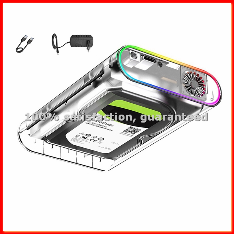 External Ssd - 3.5IN HDD/SSD Enclosure Transparan USB 3.0