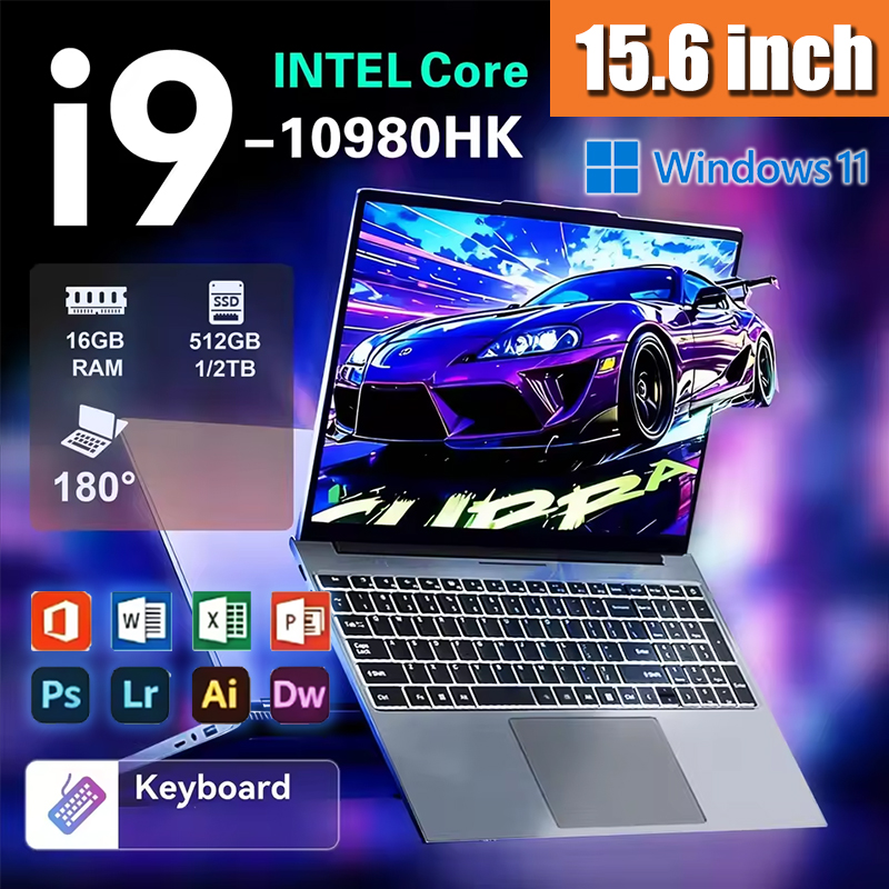 Ssd 2Tb - Laptop Portabel Intel N95 15.6 inci