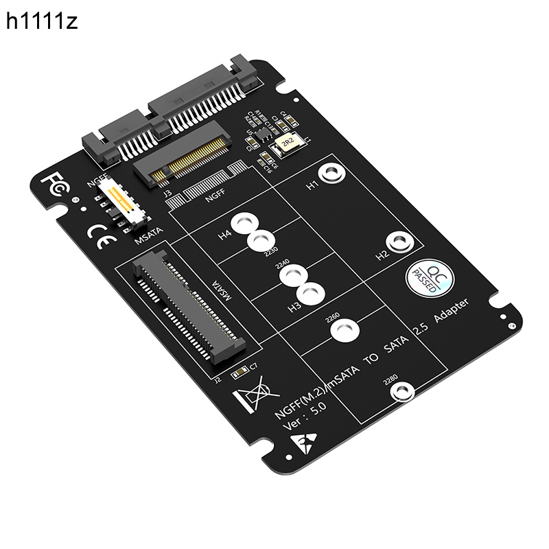 M.2 NGFF mSATA SSD ke SATA 3.0 - Memory Card Ssd ulasan dan harga