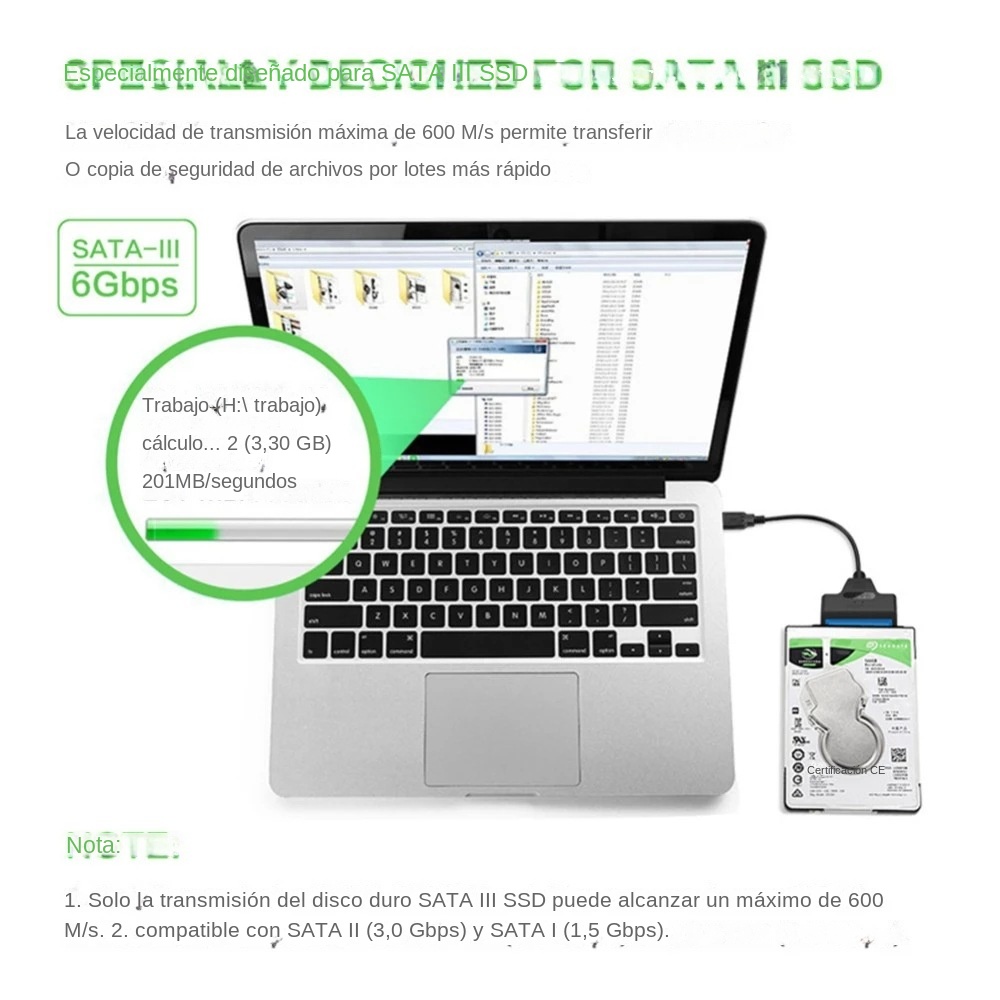 Kabel USB 3.0 SATA 3 30cm, Ada - Ssd Hard Drive ulasan dan harga