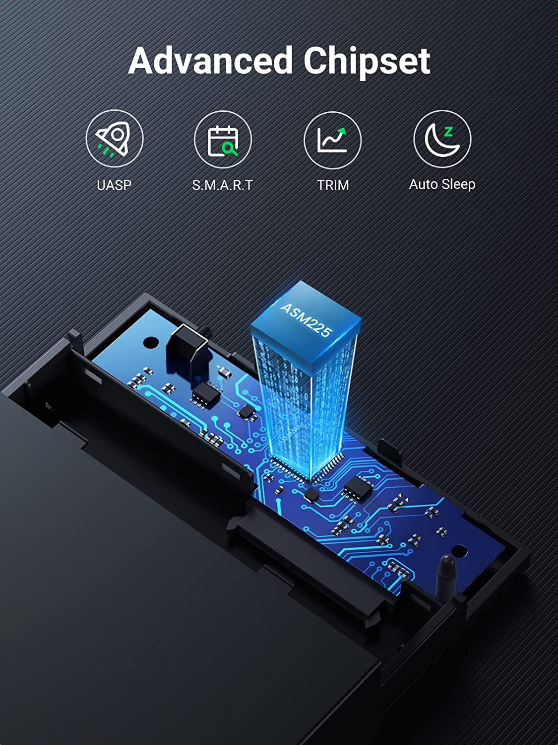 Casing Hard Drive Eksternal UG - Sata Ssd ulasan dan harga