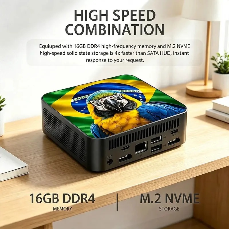 Komputer Mini PC Baru yang Tan - M.2 Ssd ulasan dan harga