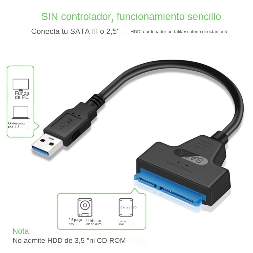 Kabel USB 3.0 SATA 3 Adaptor S - Ssd Hard Drive ulasan dan harga
